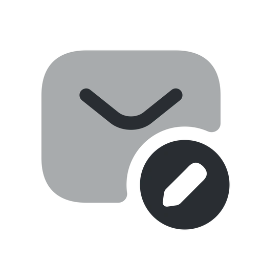 دانلود آیکون ویرایش پیام