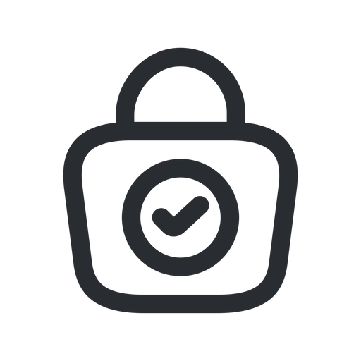 دانلود آیکون سبد خرید تایید شده