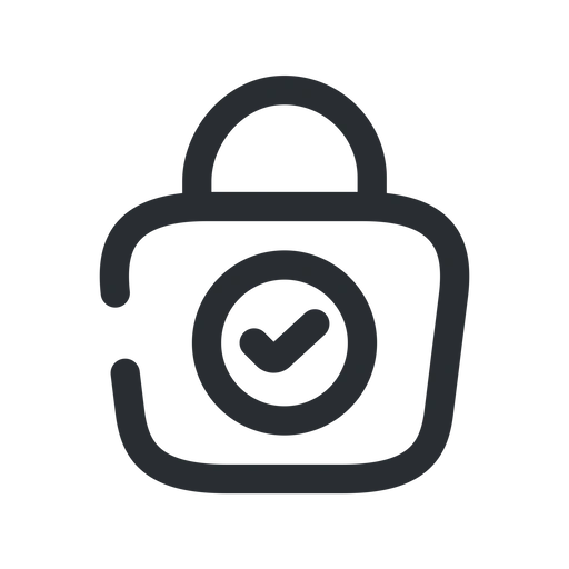 دانلود آیکون سبد خرید تایید شده
