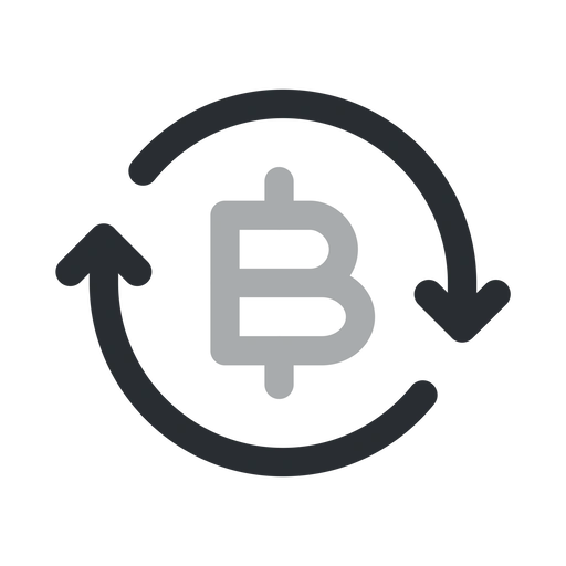 دانلود آیکون بروزرسانی بیت کوین