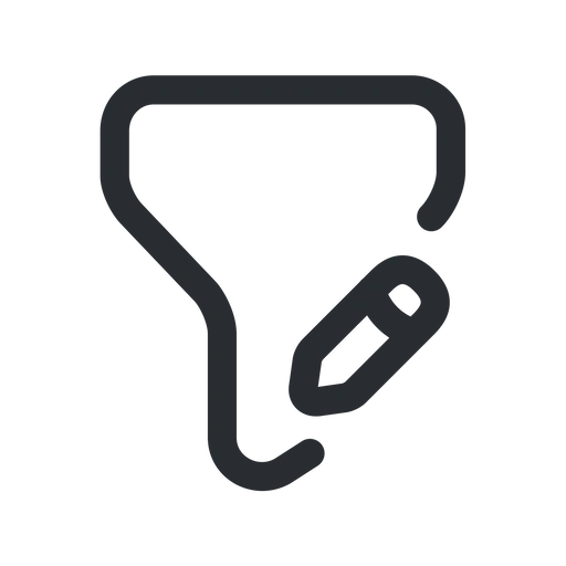 دانلود آیکون ویرایش فیلتر