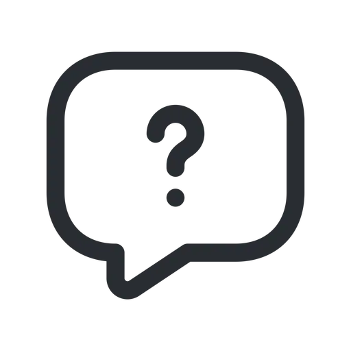دانلود آیکون سوال پیام