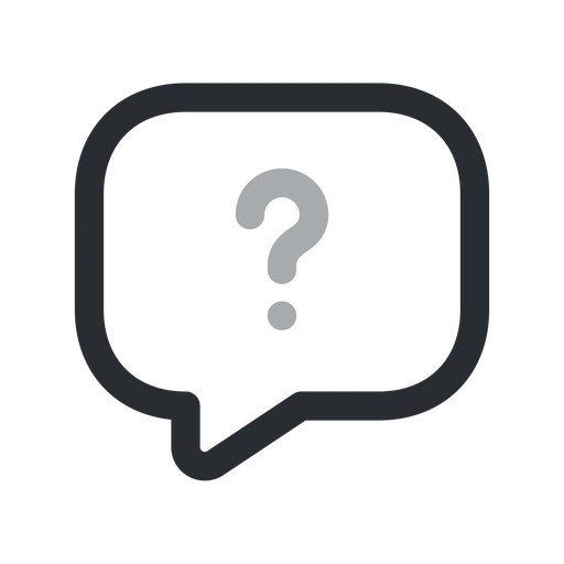 دانلود آیکون سوال پیام