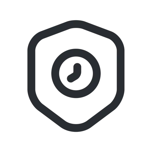 دانلود آیکون سپر زمان امنیت