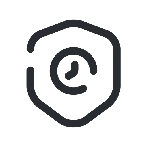دانلود آیکون سپر زمان امنیت