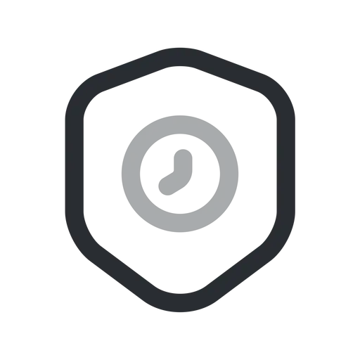 دانلود آیکون سپر زمان امنیت