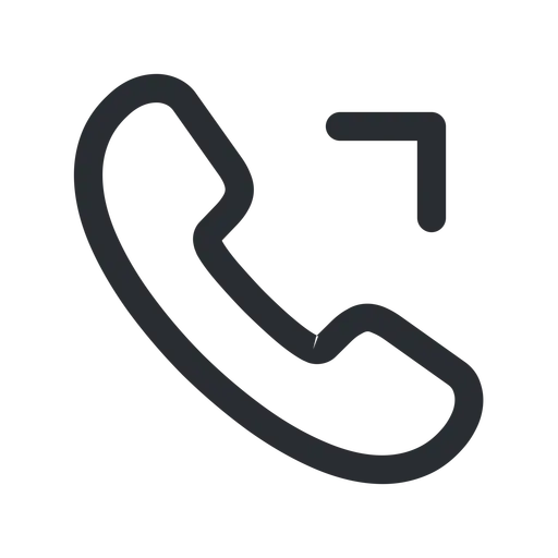 دانلود آیکون تماس خروجی