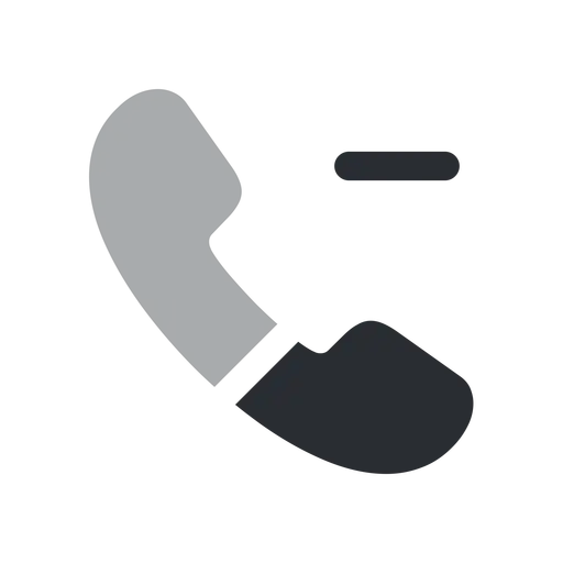 دانلود آیکون تماس تلفنی حذف