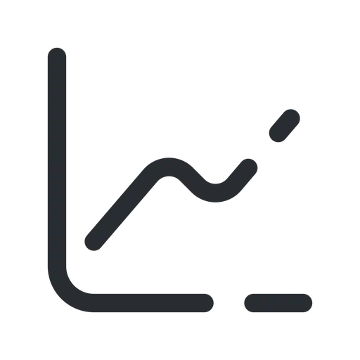دانلود آیکون نمودار رشد