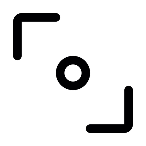 دانلود آیکون نقطه تمرکز اسکن