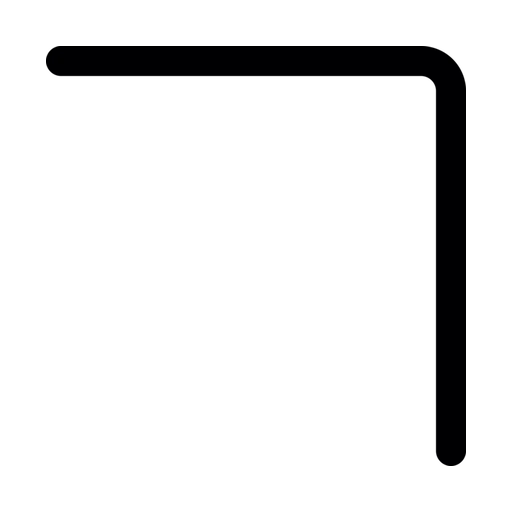 دانلود آیکون گوشه بالا راست
