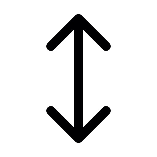 دانلود آیکون پیکان عمودی