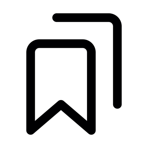 دانلود آیکون نشانک دوتایی