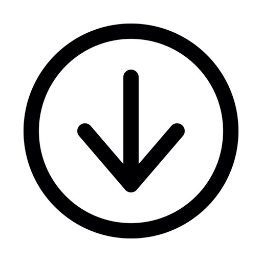 دانلود آیکون دانلود دایره