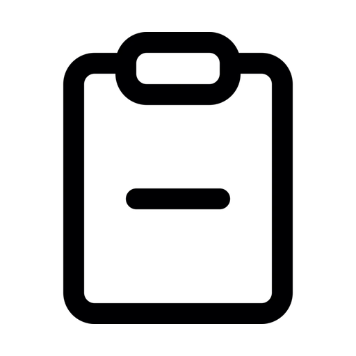 دانلود آیکون حذف تخته یادداشت
