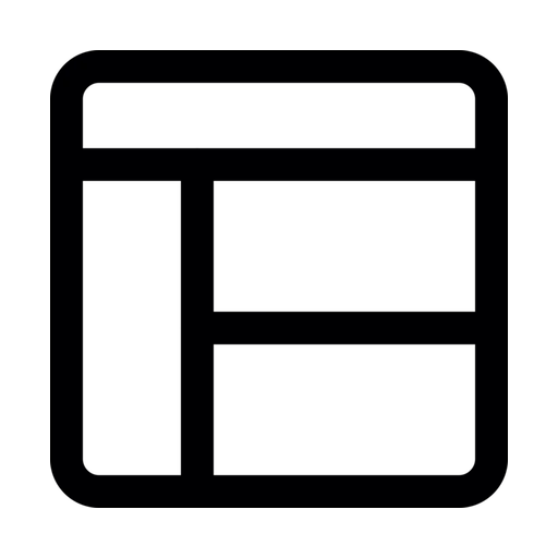 دانلود آیکون چیدمان صفحه