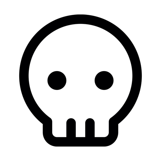 دانلود آیکون جمجمه