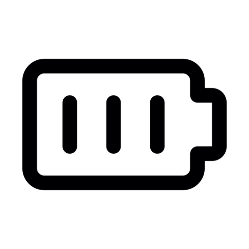 دانلود آیکون باتری پر