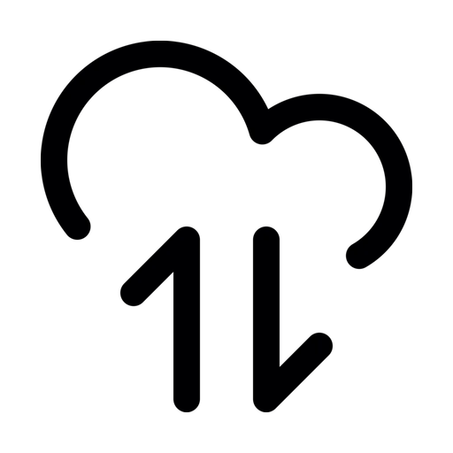 دانلود آیکون انتقال داده ابری