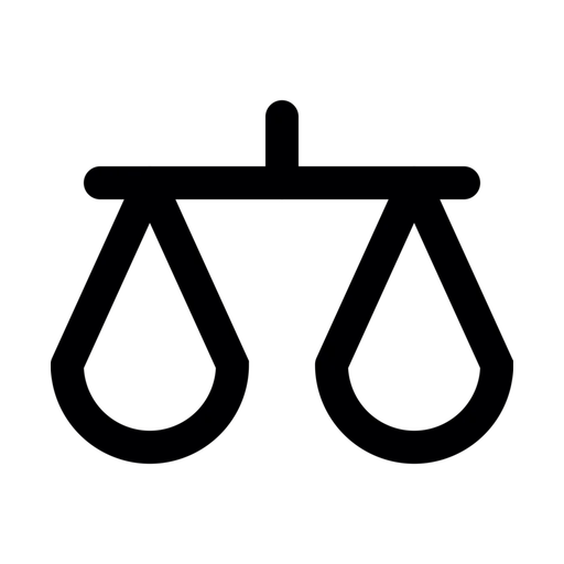 دانلود آیکون ترازوی عدالت