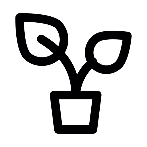 دانلود آیکون درخت گلدانی