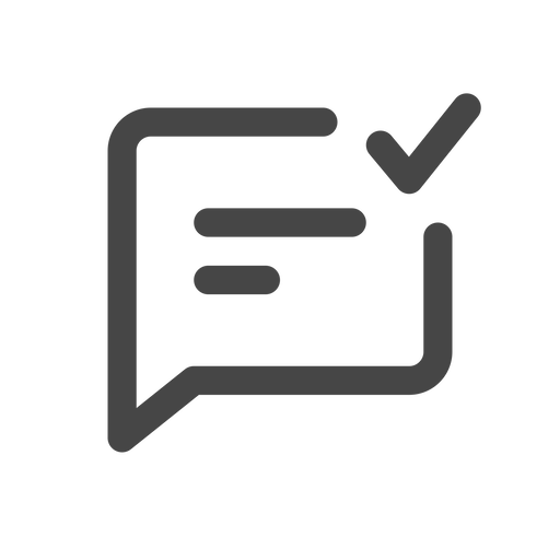 دانلود آیکون تایید پیام