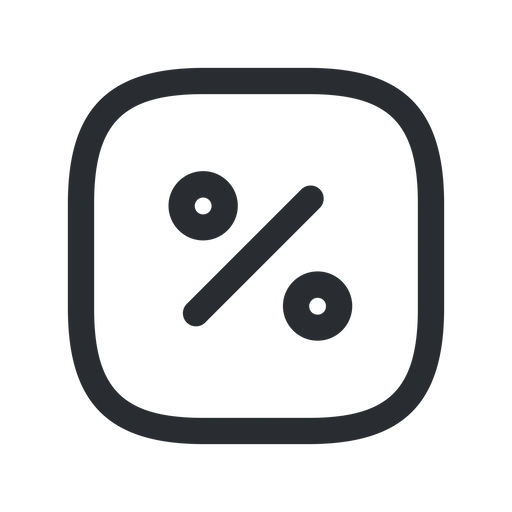 دانلود آیکون درصد تخفیف