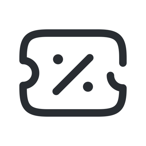 دانلود آیکون بلیط تخفیف