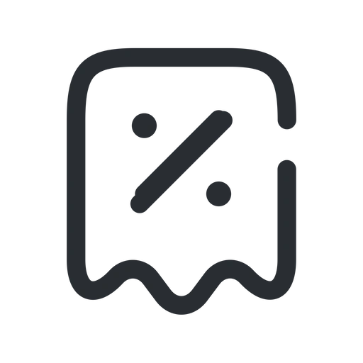 دانلود آیکون رسید تخفیف