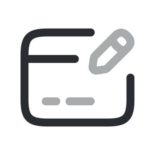 دانلود آیکون ویرایش کارت بانکی