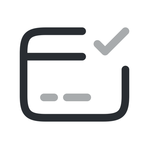 دانلود آیکون کارت بانکی تایید شده