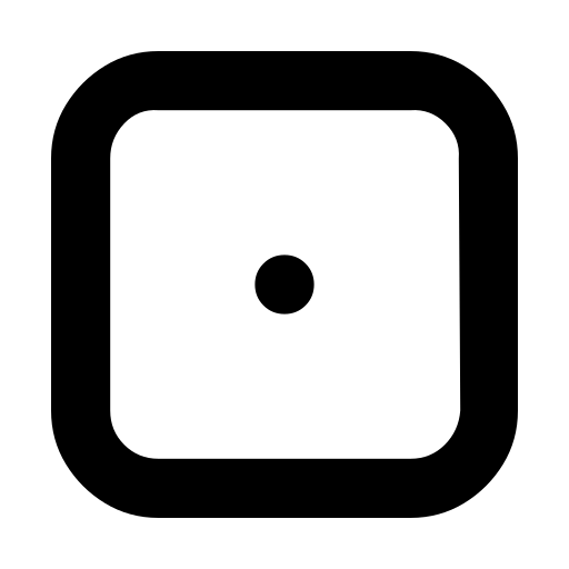 دانلود آیکون تاس عدد ۱