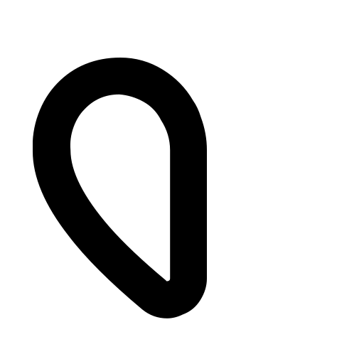 دانلود آیکون نیمه قلب