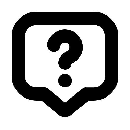 دانلود آیکون پیام سوال