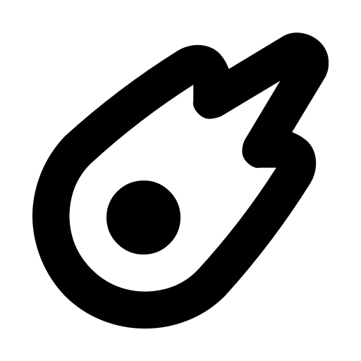 دانلود آیکون شهاب سنگ