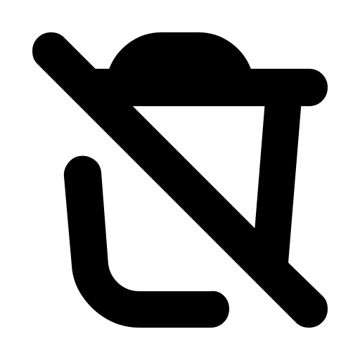 دانلود آیکون غیرفعال حذف