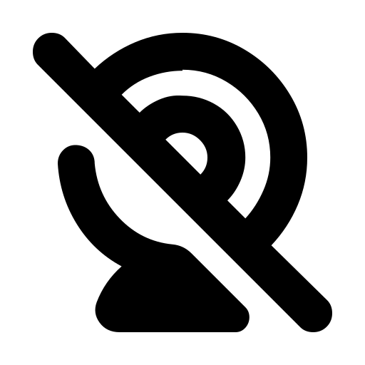 دانلود آیکون وب‌کم غیرفعال