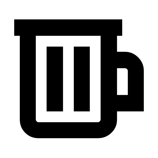 دانلود آیکون لیوان خالی