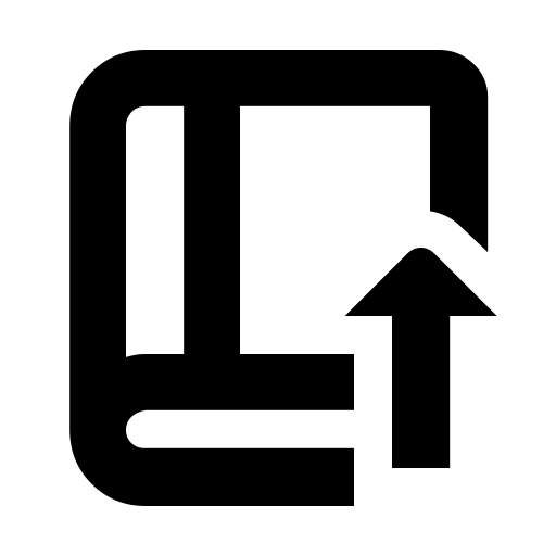 دانلود آیکون کتاب (فلش بالا)