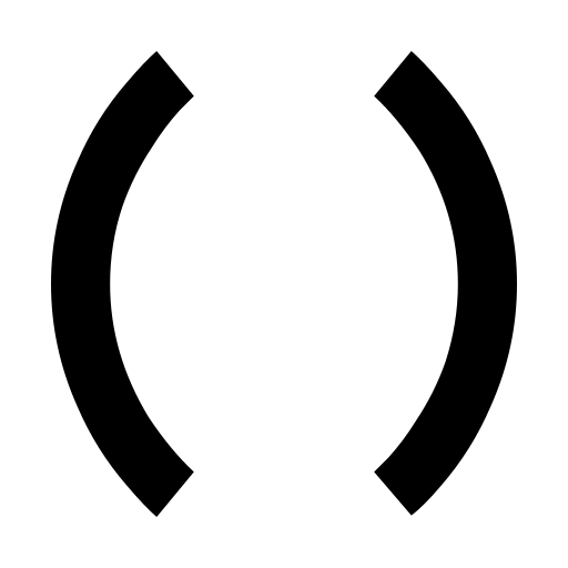 دانلود آیکون پرانتز