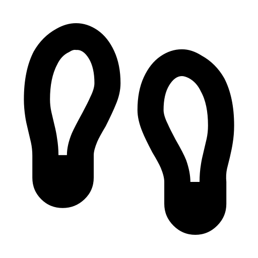 دانلود آیکون جای پا