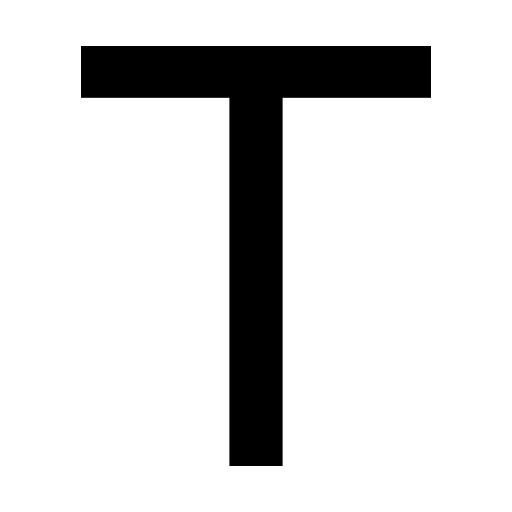 دانلود آیکون حرف T