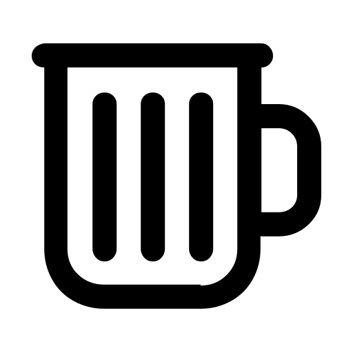 دانلود آیکون لیوان خالی