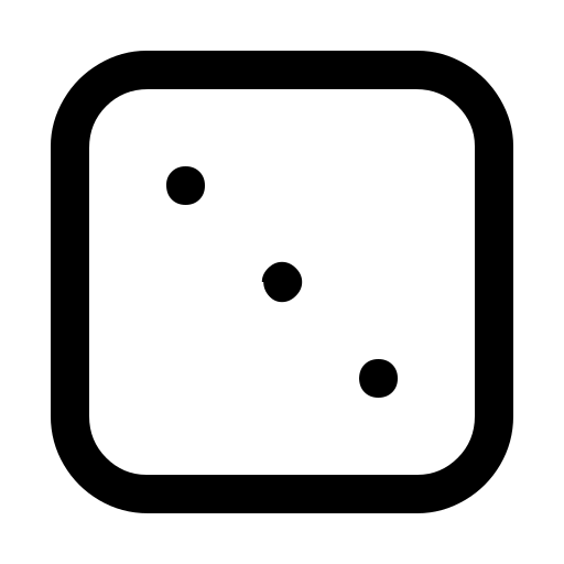 دانلود آیکون تاس عدد ۳
