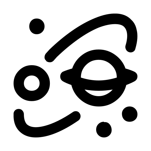 دانلود آیکون سیاره کهکشانی