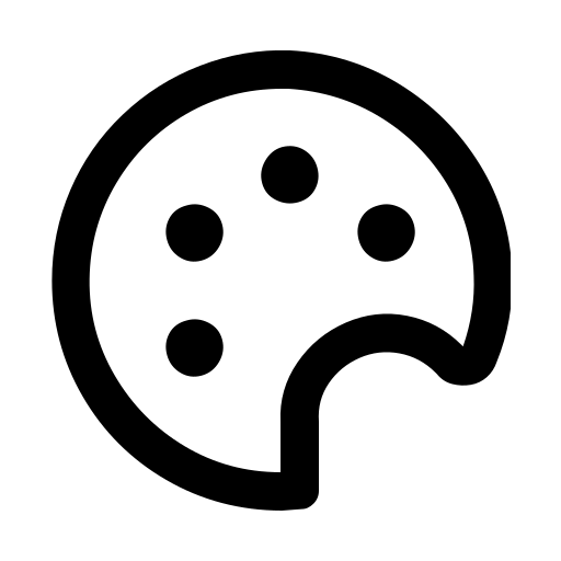 دانلود آیکون پالت رنگ