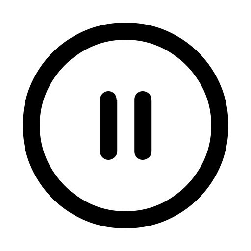 دانلود آیکون توقف (دایره)
