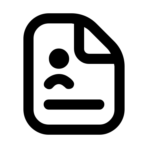 دانلود آیکون رزومه