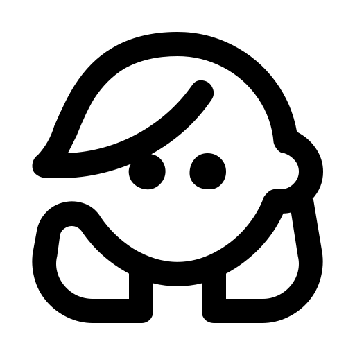 دانلود آیکون سر زن
