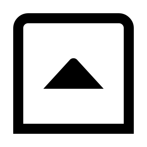 دانلود آیکون فلش بالا (مربع)